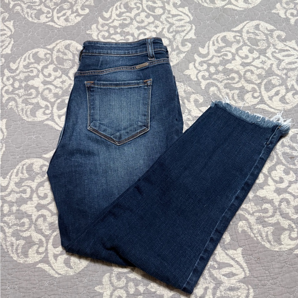 KanCan Dark Blue Ankle Jeans